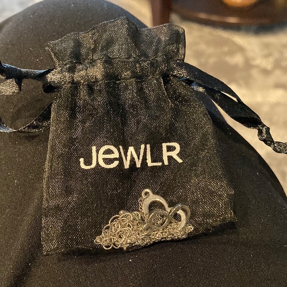 NWOT - Jewlr Heart & Infinity Symbol Sterling Silver Necklace* - Picture 4 of 8